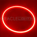 Red halo ring illuminating