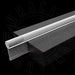 CAD render of fiber optic strip