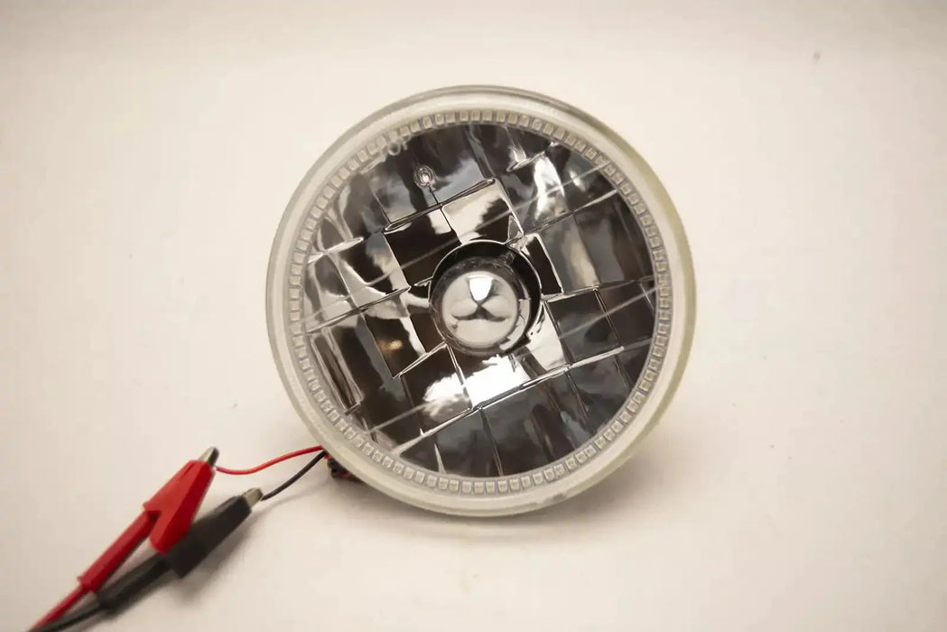 Universal 5.75" ORACLE Sealed Beam Headlight LED Halo Purple U/V H5006/PAR46