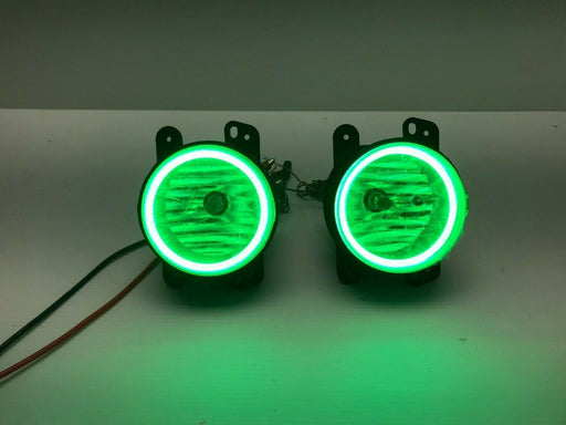 2007-2009 Wrangler / 2005-2010 Chrysler 300 / 2005-2007 Magnum Green Plasma Fog Lights