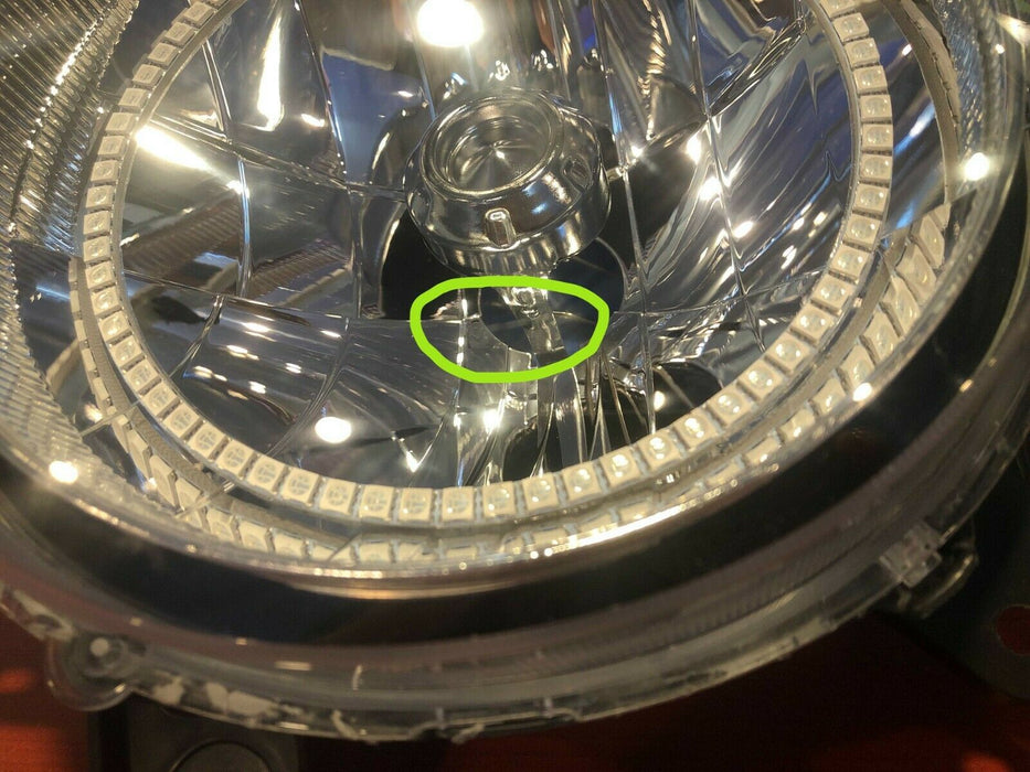 2007-2014 Toyota FJ Cruiser Headlights with ColorSHIFT Halos