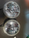 Used 2007-2016 Jeep Wrangler Headlights with Dynamic ColorSHIFT Halos - Clearance