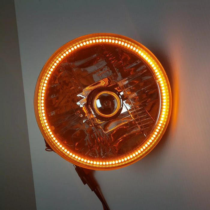 ORACLE PRE-INSTALLED 7" SEALED BEAM HALO - AMBER LED 6905-005