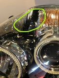 Used 2010-2012 Nissan Altima Coupe White LED Headlights - Clearance