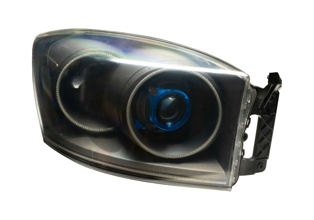 2006-09 Dodge Ram Custom Projector Retrofit LED Halo Headlights - CLEARANCE