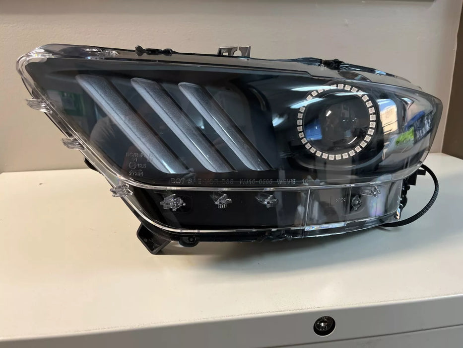 USED ORACLE 2015-2017 FORD MUSTANG HEADLIGHTS -DYNAMIC COLORSHIFT RGB+A -BLACK
