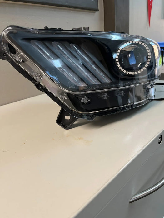 USED ORACLE 2015-2017 FORD MUSTANG HEADLIGHTS -DYNAMIC COLORSHIFT RGB+A -BLACK