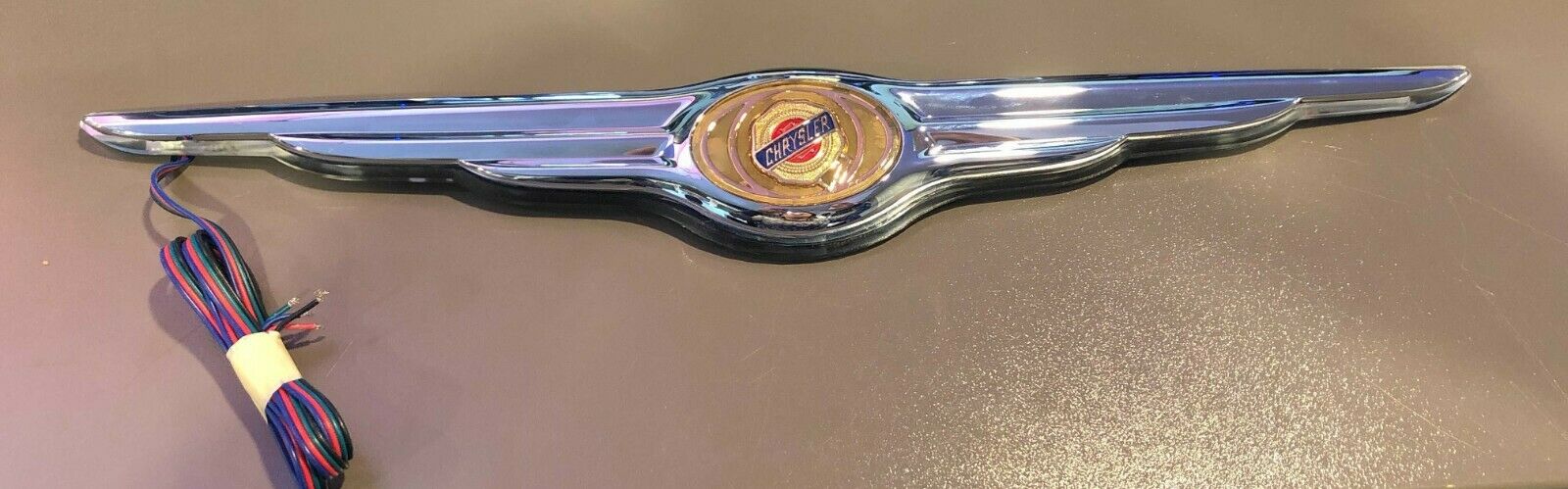 Oracle Gen I Chrysler Illuminated LED Colorshift Rear Wing Emblem - 3002-333 - CLEARANCE