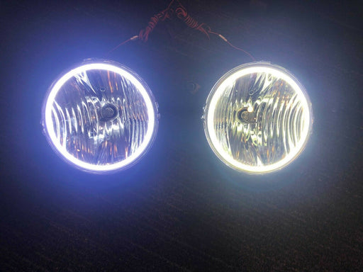 2005-2009 Ford Mustang GT White Plasma Halo Fog Lights