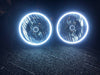 Used 2007-2016 Jeep Wrangler JK Headlights with White LED Halos - Clearance