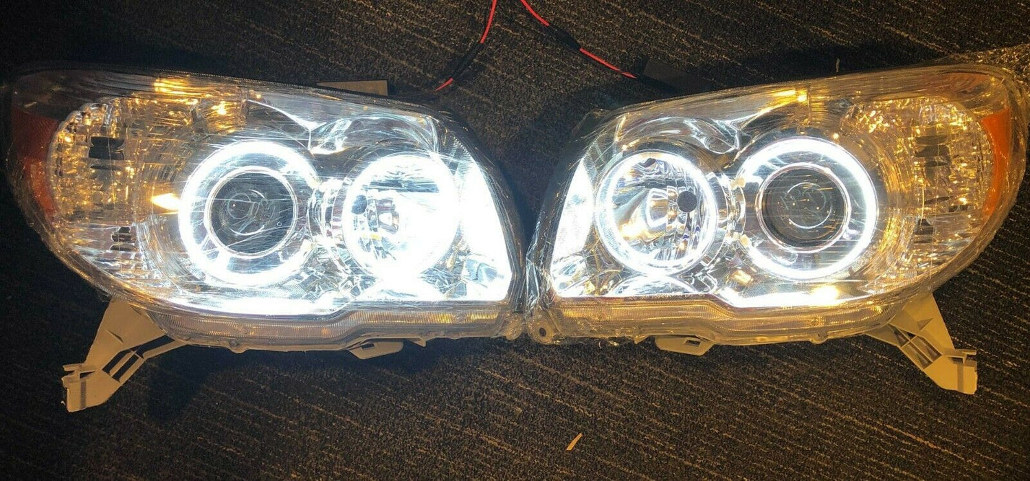 2006-2009 Toyota 4-Runner Headlights Non-HID- CCFL Halos
