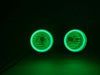 2007-2009 Wrangler / 2005-2010 Chrysler 300 / 2005-2007 Magnum Green Plasma Fog Lights