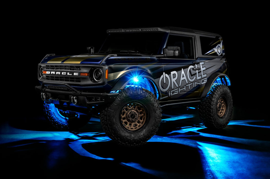 ORACLE Lighting ColorSHIFT RGB+W Underbody Wheel Well Rock Light Kit (4 PCS)