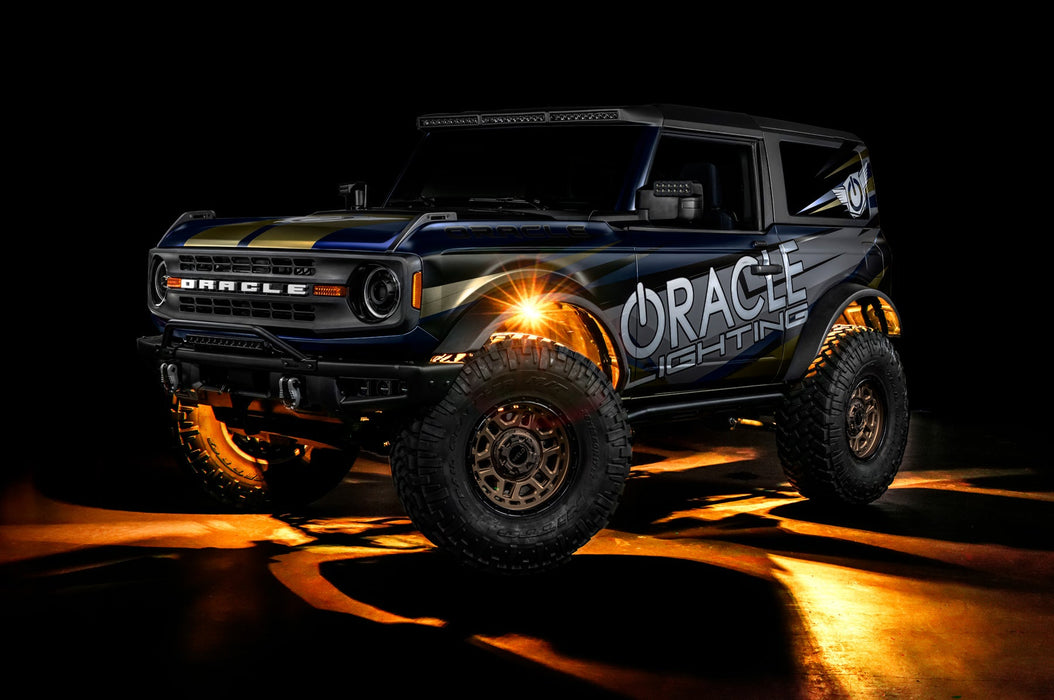 ORACLE Lighting ColorSHIFT RGB+W Underbody Wheel Well Rock Light Kit (4 PCS)