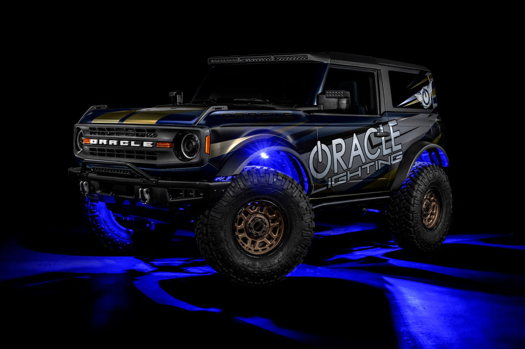 ORACLE Lighting ColorSHIFT RGB+W Underbody Wheel Well Rock Light Kit (4 PCS)