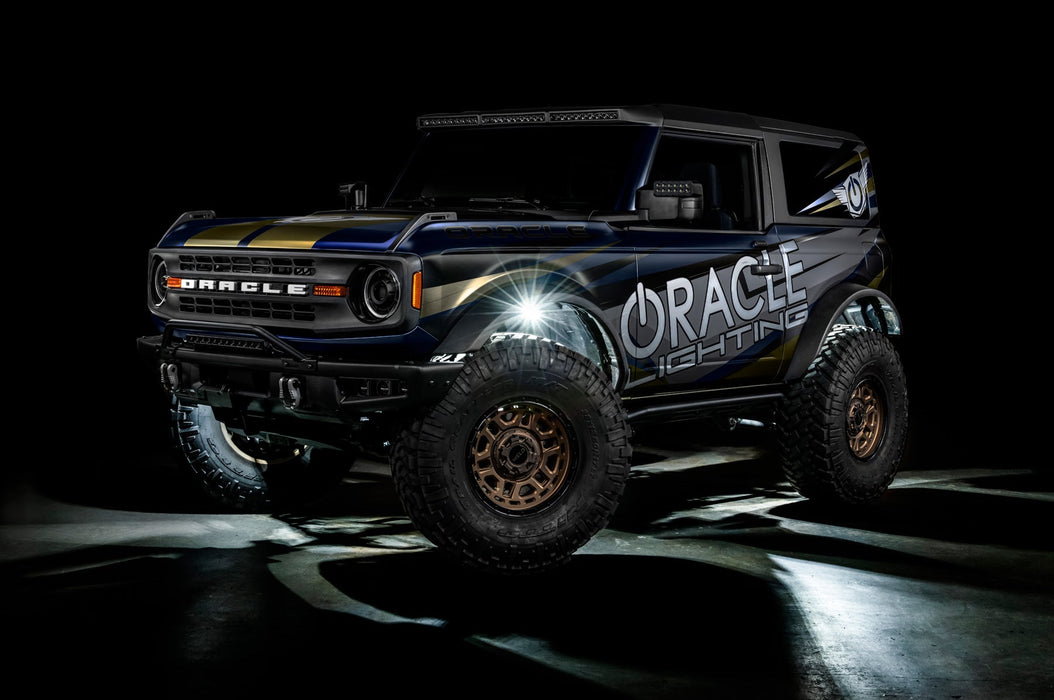 ORACLE Lighting ColorSHIFT RGB+W Underbody Wheel Well Rock Light Kit (4 PCS)