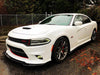 Three quarters view of a Dodge Charger with Concept Sidemarkers installed.