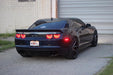 Rear three quarters view of a Chevrolet Camaro with Concept SMD Sidemarkers installed.