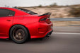 Rear end of a Dodge Charger with Concept Sidemarkers installed.
