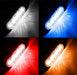 6 LED Slim Strobe Light- Flush Lighthead