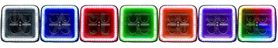 Surface Mount Squared Halo - (Single)
