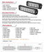 6 LED Slim Strobe Light- Flush Lighthead instruction guide