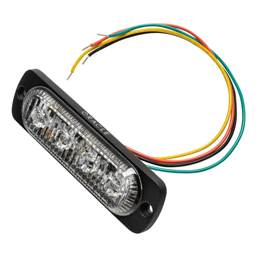 4 LED Slim Strobe Light- Flush Lighthead