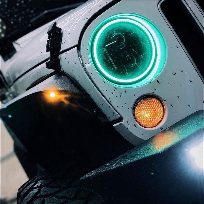 7" High Powered LED Headlights