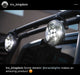Screenshot of an instagram post of the 7" Multifunction LED Spotlight installed on a TRX. The caption reads: "Some details! @oraclelights makes an amazing product."