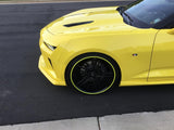 Front end of a Chevrolet Camaro with Concept SMD Sidemarkers installed.