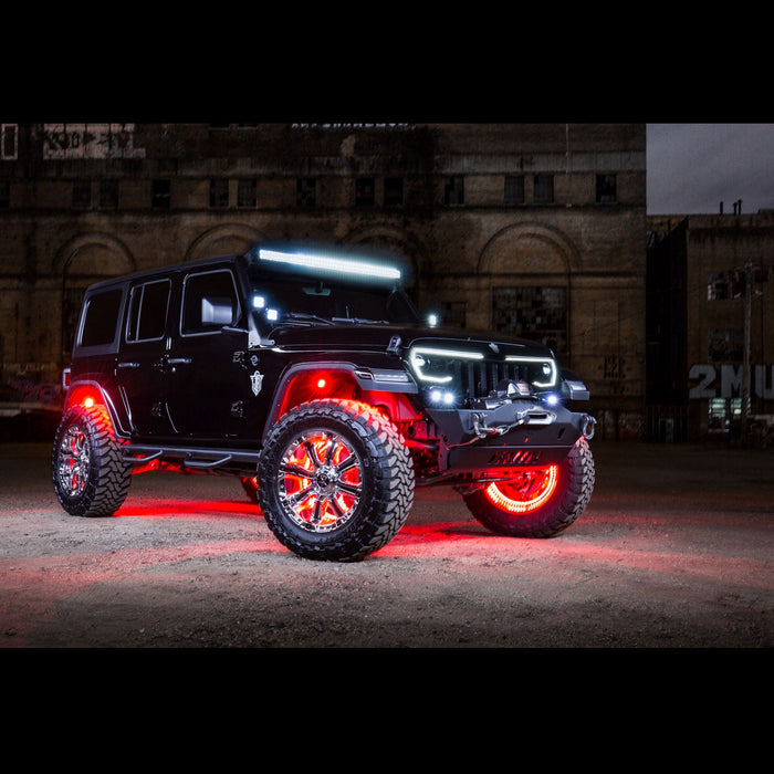 ORACLE Lighting VECTOR™ Pro Series II Full LED Grill for the Jeep Wrangler JL / Gladiator JT
