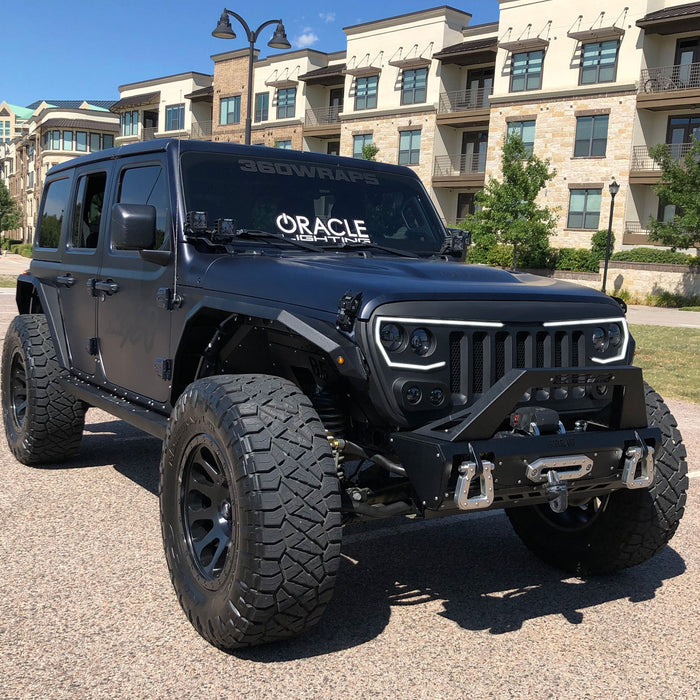 ORACLE Lighting VECTOR™ Pro Series II Full LED Grill for the Jeep Wrangler JL / Gladiator JT