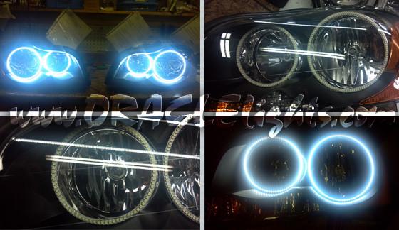 2003-2008 Volvo XC90 LED Headlight Halo Kit
