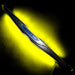 Gen II Chrysler Illuminated LED Rear Wing Emblem with yellow LEDs.