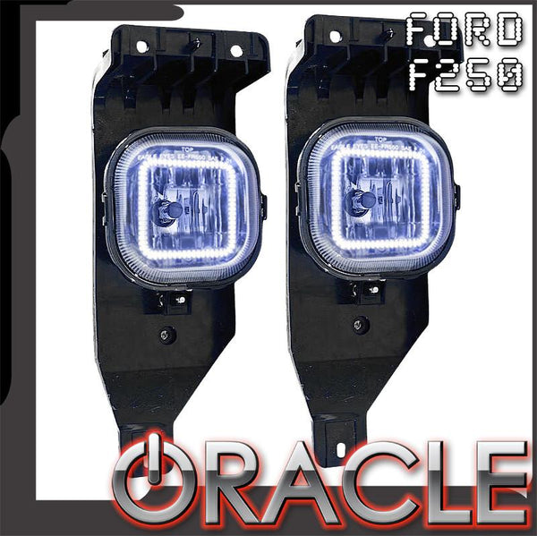 ORACLE Lighting 2005-2007 Ford F-250/F-350 Super Duty Pre-Assembled Halo Fog Lights