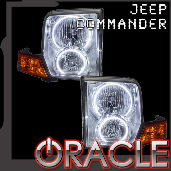 2006-2010 Jeep Commander ORACLE Headlight Halo Kit