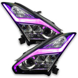 GTR headlights with pink DRL