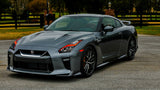 Silver GTR with red DRLs