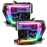 GMC sierra headlights with colorshift DRLs