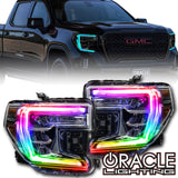 ORACLE Lighting 2019-2022 GMC Sierra 1500 ColorSHIFT RGB+W Headlight DRL Upgrade Kit