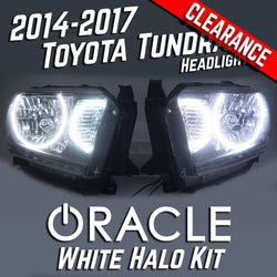 2014-17 Toyota Tundra Headlights - ORACLE LED White LED SMD Halo Kit