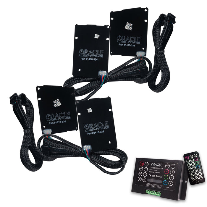 ORACLE Lighting 2019-2021 Chevrolet Camaro LS/LT ColorSHIFT® RGB+A Headlight DRL Upgrade Kit