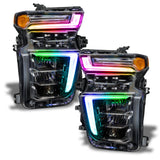 ORACLE Lighting 2020-2023 Chevrolet Silverado HD 2500/3500 ColorSHIFT® RGB+W Headlight DRL Upgrade Kit