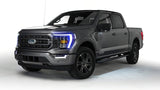 F150 with blue DRL