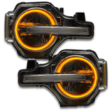 Bronco headlights with amber halos