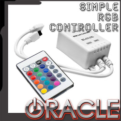 Simple RGB controller with ORACLE Lighting logo