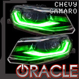 Camaro RGBW headlight DRL upgrade kit with ORACLE Lighting logo