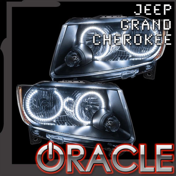 ORACLE Lighting 2011-2013 Jeep Grand Cherokee LED Headlight Halo Kit