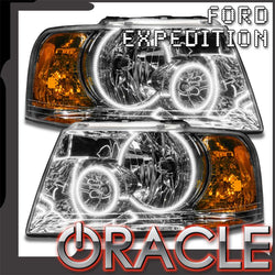 ORACLE Lighting 2003-2006 Ford Expedition Pre-Assembled Headlights - Chrome
