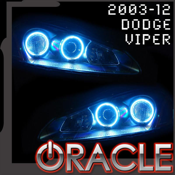 ORACLE Lighting 2003-2012 Dodge Viper SRT-10 LED Headlight Halo Kit